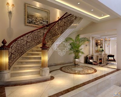 560平7室1廳現代簡約風豪宅裝修方案——60萬預算的質感藝術