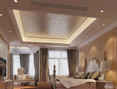 130平米三室二廳石膏板吊頂裝修效果圖全解析 打造簡約與雅致的住宅空間